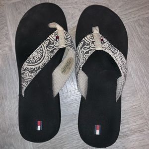 Tommy Hilfiger flip flops